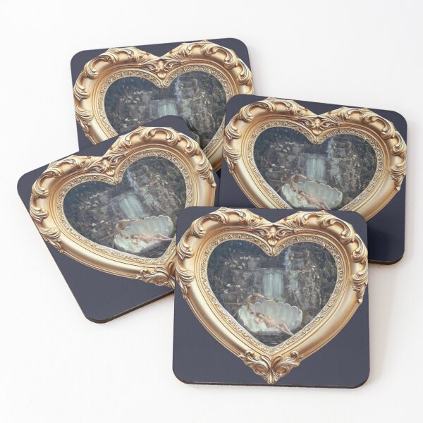Item preview, Heart Framed Woman in a Shell designed and sold by HeyGurlHe.