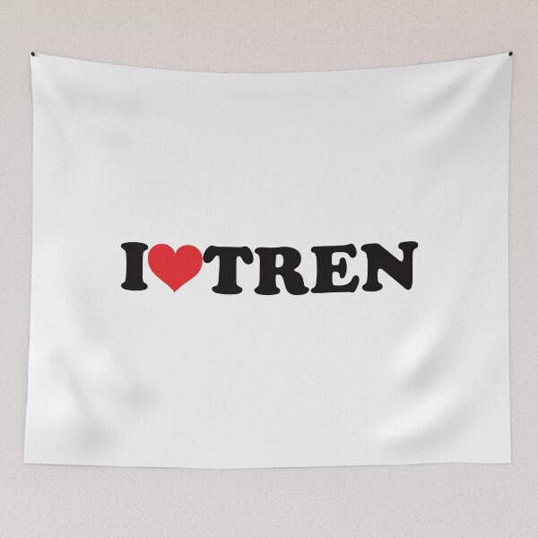 Item preview, I Love / Heart TREN designed and sold by VILLIZE.
