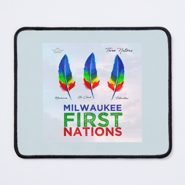 Item preview, First Nations • Potawatomi, Ho-Chunk, Menominee • Native Milwaukee WI designed and sold by MKE Rhine Maiden  •  Grumble Services, LLC..