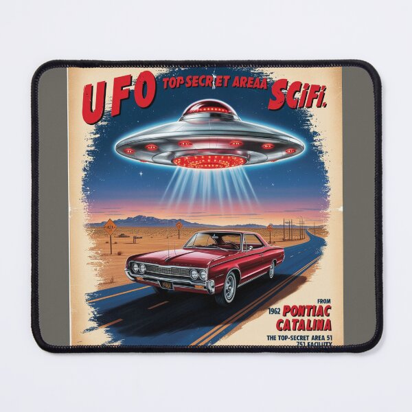 Item preview, UFO, SCI-FI Movie Poster designed and sold by smstees.