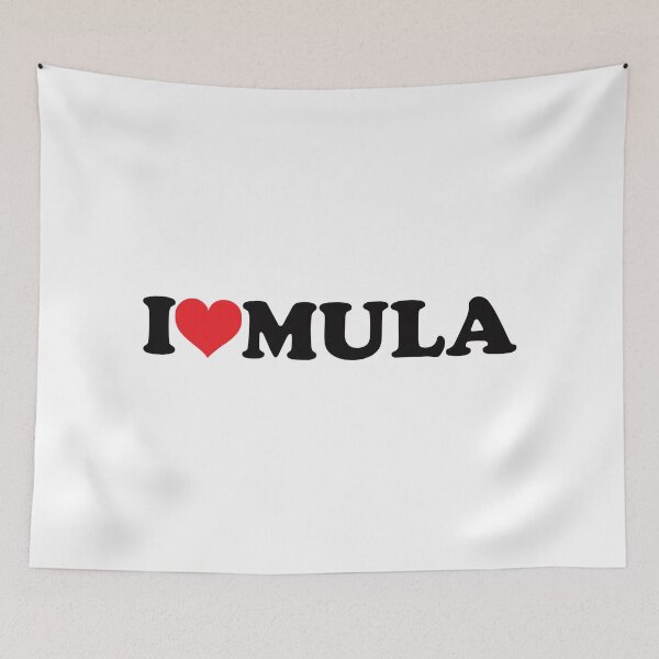 Item preview, I Love / Heart MULA designed and sold by VILLIZE.