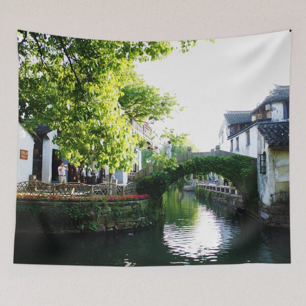 Item preview, The circular arch bridge in Zhouzhuang Town, China is a treasure of art that has been passed down for thousands of years. designed and sold by zenger2021.