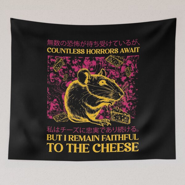 Item preview, Countless Horrors Await, But I Remain Faithful To The Cheese Shirt, Meme Shirt, Funny Classic T-Shirt designed and sold by QUILLandTEE.