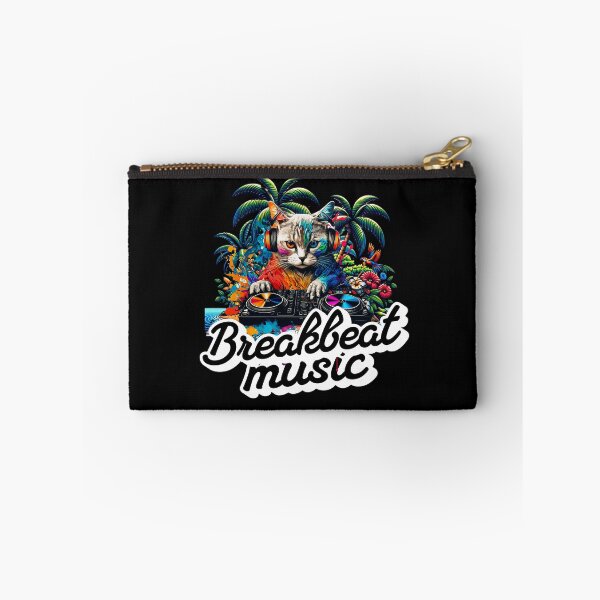 Item preview, BREAKBEAT  - Tropical Cat Decks 2 (white)  designed and sold by Discothreadz.