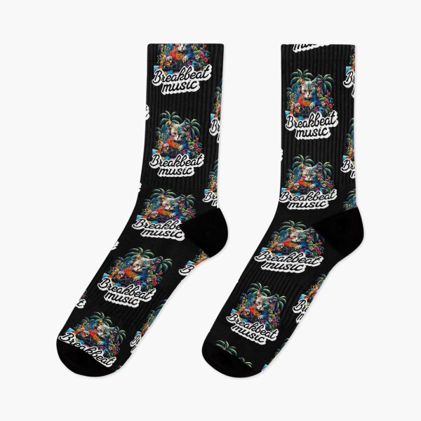Item preview, BREAKBEAT  - Tropical Cat Decks 2 (white)  designed and sold by Discothreadz.