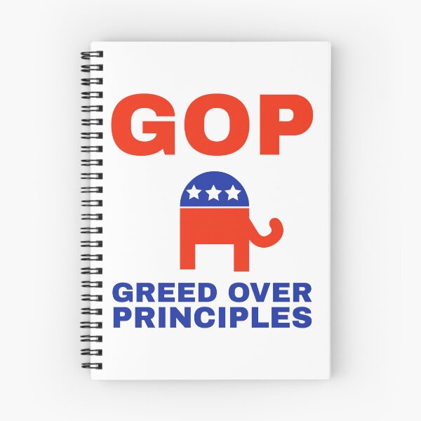 Item preview, Greed over principles  designed and sold by Rachel the Artist .