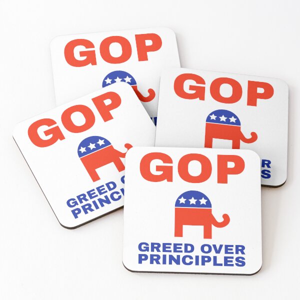Item preview, Greed over principles  designed and sold by Rachel the Artist .