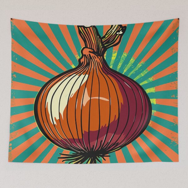 Item preview, Brown Onion Pop Art 1 designed and sold by AstroRisq.