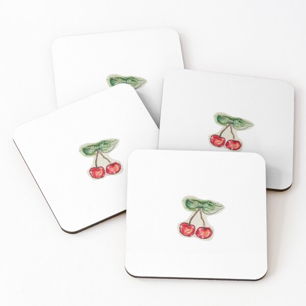 Item preview, watercolor cherries by me! :) designed and sold by olivia allan.