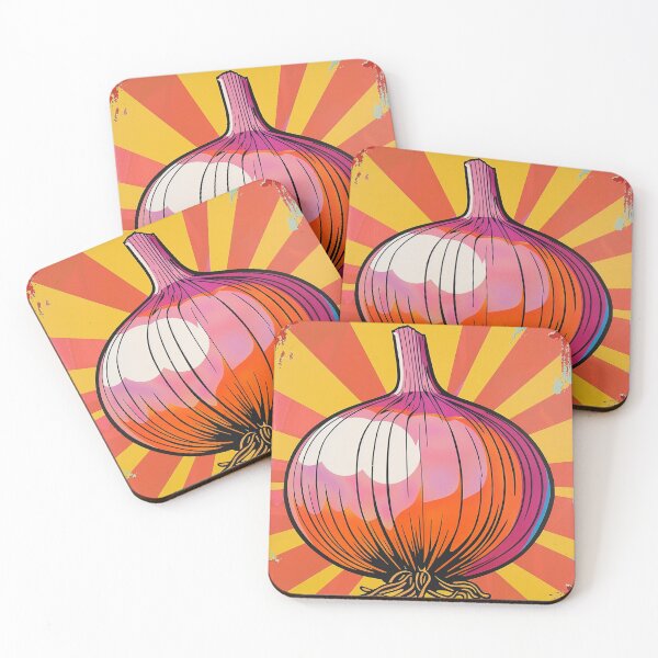 Item preview, Brown Onion Pop Art 4 designed and sold by AstroRisq.