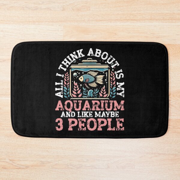 Item preview, Aquarium is All I Think About designed and sold by Clara Hollins.