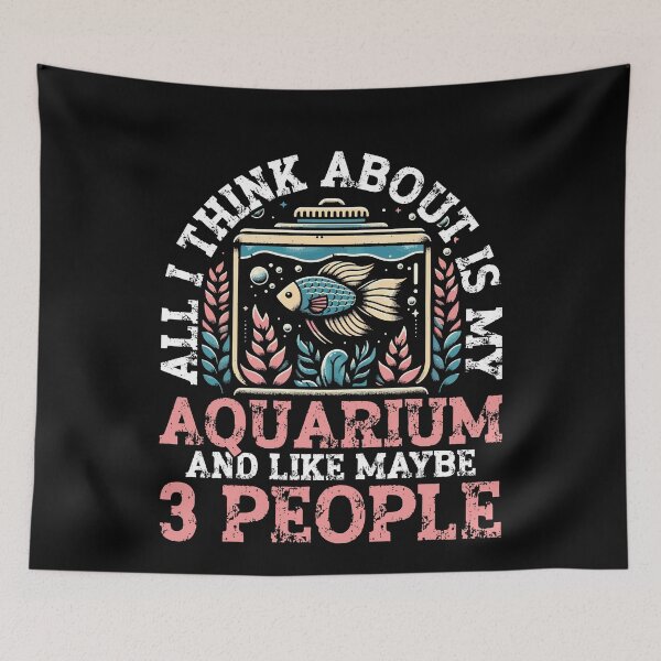 Item preview, Aquarium is All I Think About designed and sold by Clara Hollins.