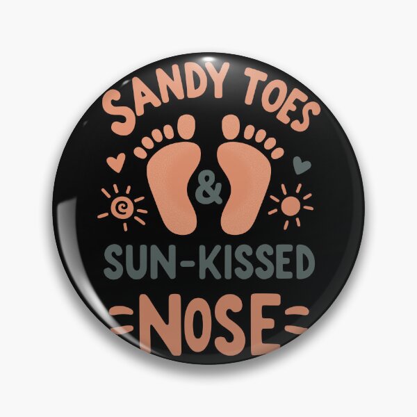 Item preview, Sandy Toes & Sun-Kissed Nose designed and sold by BluRockDesigns.