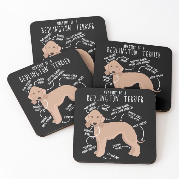 Item preview, Liver Bedlington Terrier Anatomy designed and sold by Clara Hollins.