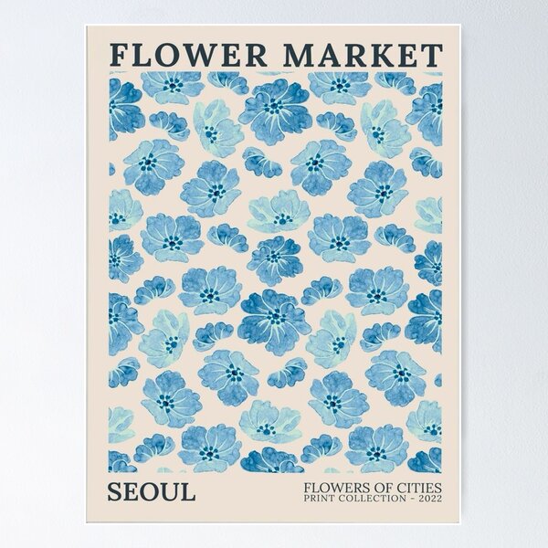 Aperçu de l'œuvre MARCHÉ AUX FLEURS! créée et vendue par daisydreamart.
