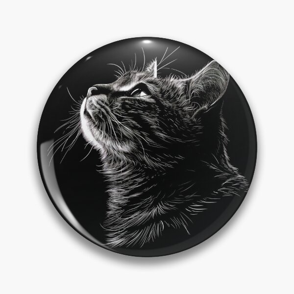 Item preview, Close Up Cat Profile designed and sold by SmarterShoppes.