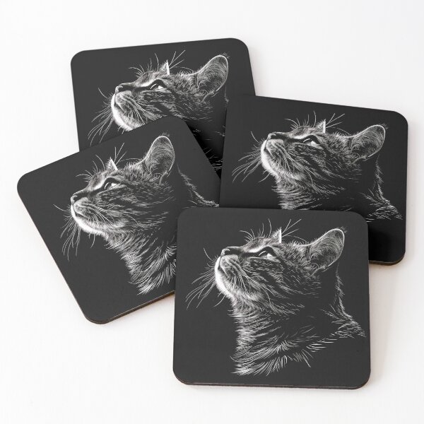 Item preview, Close Up Cat Profile designed and sold by SmarterShoppes.