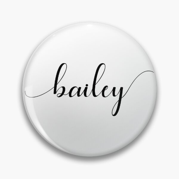 Item preview, Bailey - Custom name on delicate black cursive font designed and sold by To the Lua.