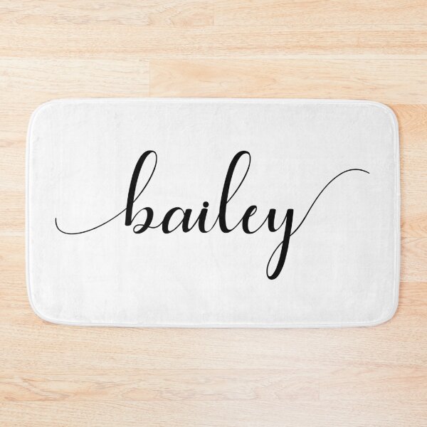 Item preview, Bailey - Custom name on delicate black cursive font designed and sold by To the Lua.