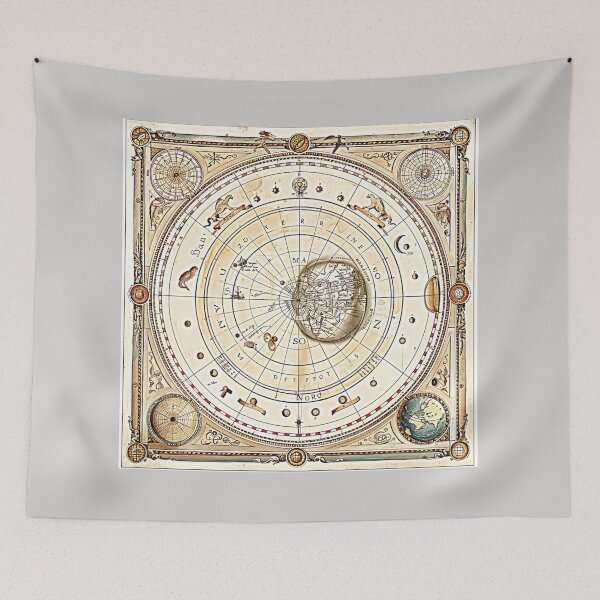 Item preview, Vintage Celestial Map – Intricate Astronomical Chart T-Shirt designed and sold by Mrrjgraphic.