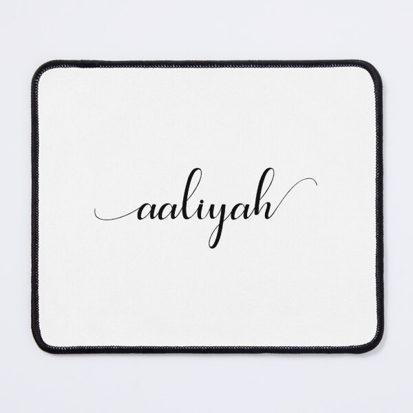 Item preview, Aaliyah - Custom name on delicate black cursive font designed and sold by To the Lua.