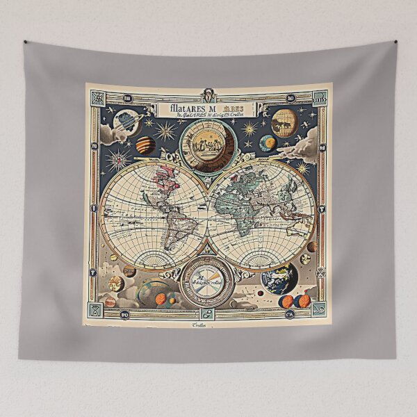 Item preview, Vintage Celestial Map – Intricate Astronomical Chart T-Shirt designed and sold by Mrrjgraphic.