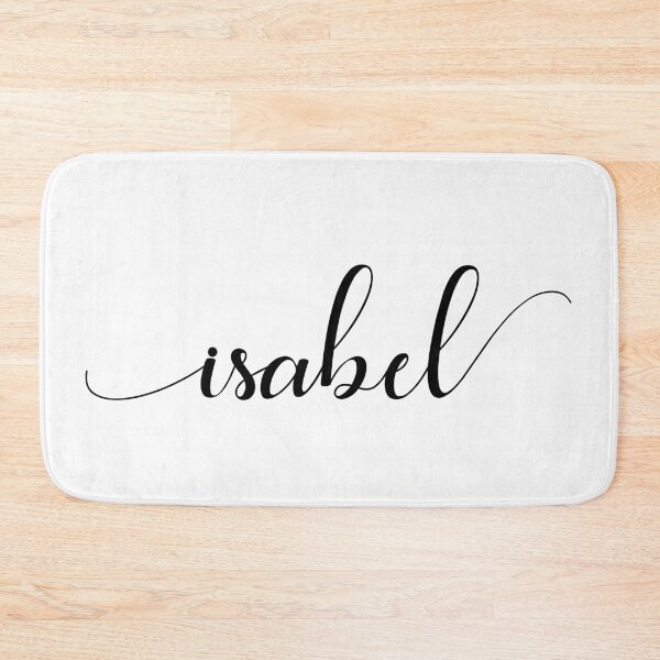 Item preview, Isabel - Custom name on delicate black cursive font designed and sold by To the Lua.