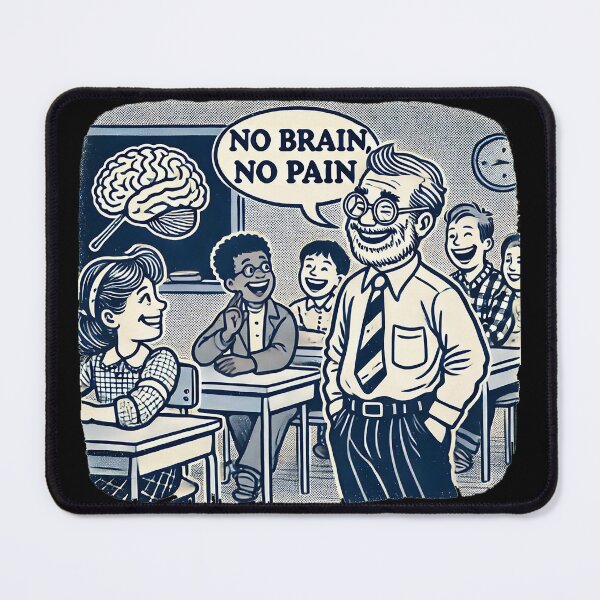 Item preview, No Brain, No Pain designed and sold by TeddVentures.