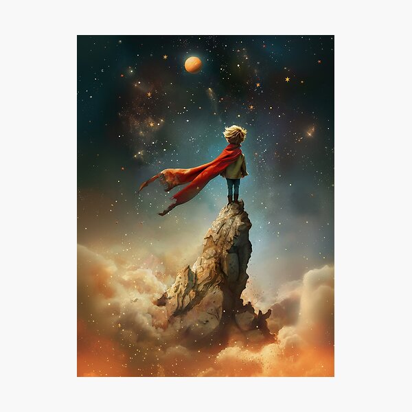 Item preview, Celestial Explorer on the Asteroid: A Cosmic Adventure designed and sold by Magical Art Store.