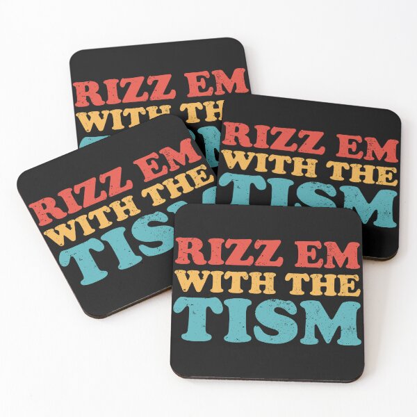 Item preview, Rizz Em With The Tism - Autism Awarness designed and sold by crenaviolena.
