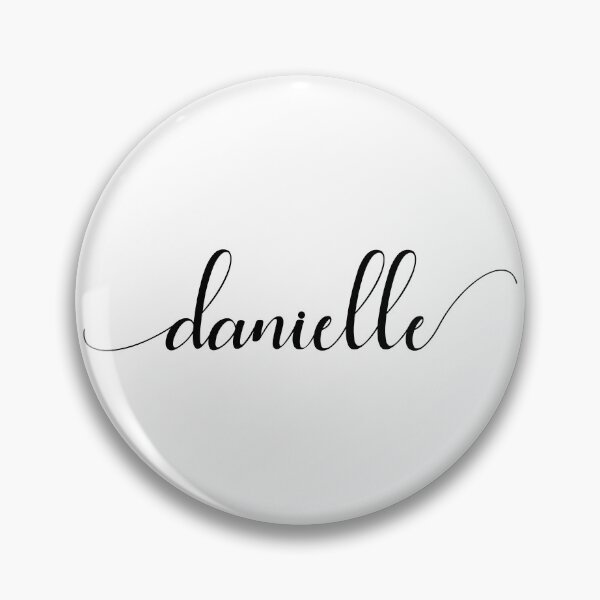 Item preview, Danielle - Custom name on delicate black cursive font designed and sold by To the Lua.