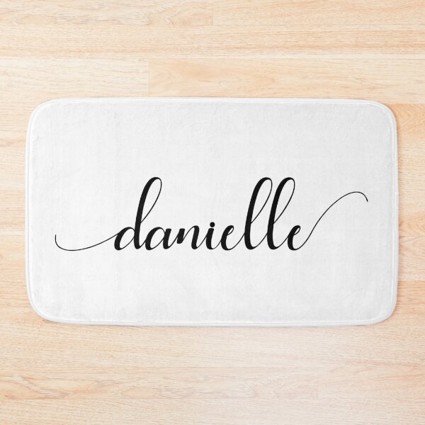 Item preview, Danielle - Custom name on delicate black cursive font designed and sold by To the Lua.