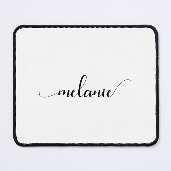 Item preview, Melanie - Custom name on delicate black cursive font designed and sold by To the Lua.