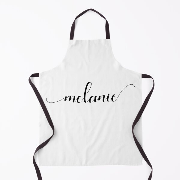 Item preview, Melanie - Custom name on delicate black cursive font designed and sold by To the Lua.