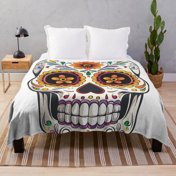 Item preview, Day of the Dead Skull 49 designed and sold by AstroRisq.