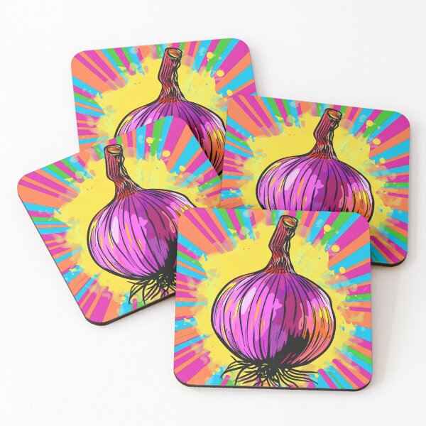 Item preview, Red Onion Pop Art 1 designed and sold by AstroRisq.