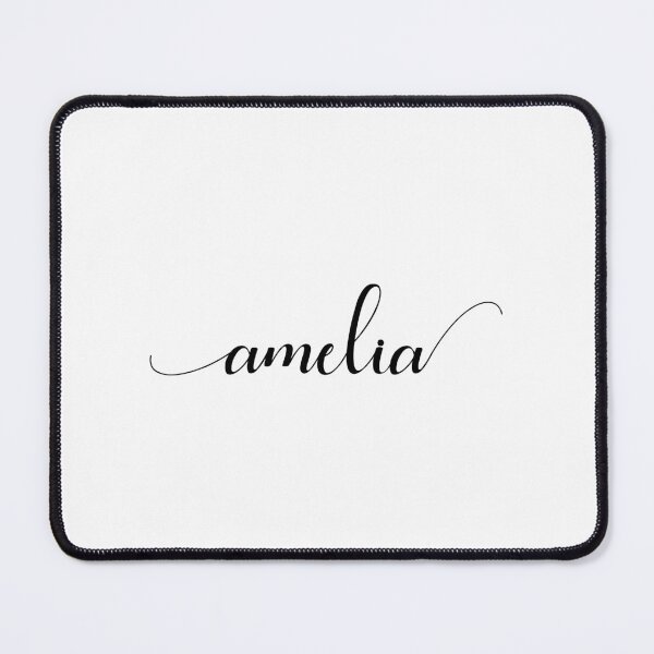 Item preview, Amelia - Custom name on delicate black cursive font designed and sold by To the Lua.