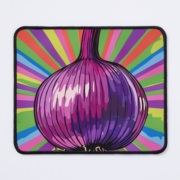 Item preview, Red Onion Pop Art 2 designed and sold by AstroRisq.