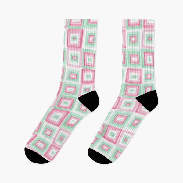 Item preview, Abrosexual Pride Flag Modern Art Green Pink White designed and sold by JoyfulJen.