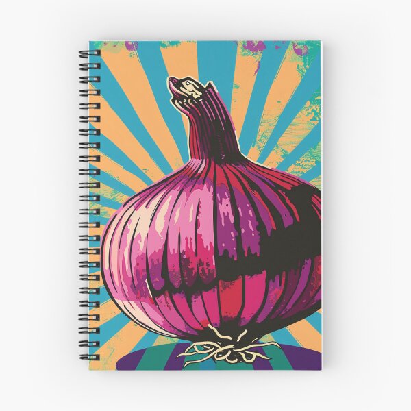 Item preview, Red Onion Pop Art 3 designed and sold by AstroRisq.