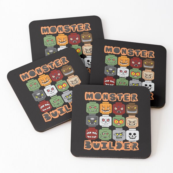 Item preview, Halloween Building Bricks Monster Builder  designed and sold by BeansHotTees.