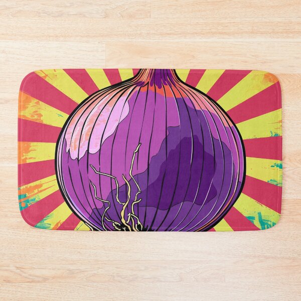 Item preview, Red Onion Pop Art 4 designed and sold by AstroRisq.