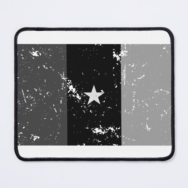Item preview, Cameroon black and white grayscale vintage flag designed and sold by Starstacks.