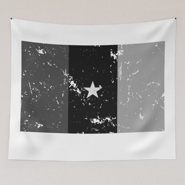 Item preview, Cameroon black and white grayscale vintage flag designed and sold by Starstacks.