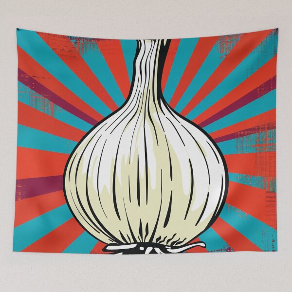 Item preview, White Onion Pop Art 3 designed and sold by AstroRisq.