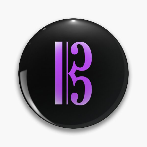 Item preview, Music Alto Tenor Clef Purple designed and sold by artdesignbysam.