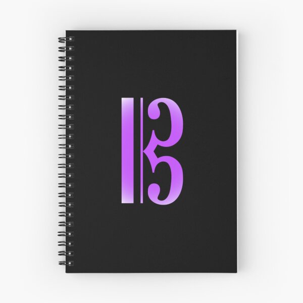 Item preview, Music Alto Tenor Clef Purple designed and sold by artdesignbysam.
