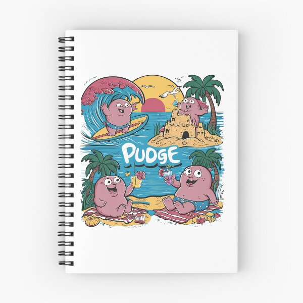Item preview, Pudge's Beach Adventure designed and sold by Atsariya.