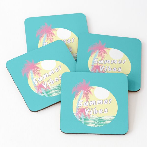Item preview, Summer Vibes - Aqua designed and sold by Daniel Bevis Design.