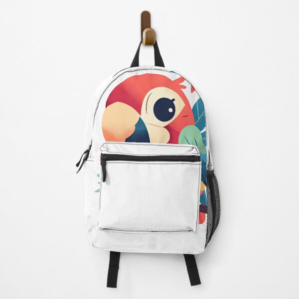 Item preview, Parrot perched on branch designed and sold by OneMoreMelt.